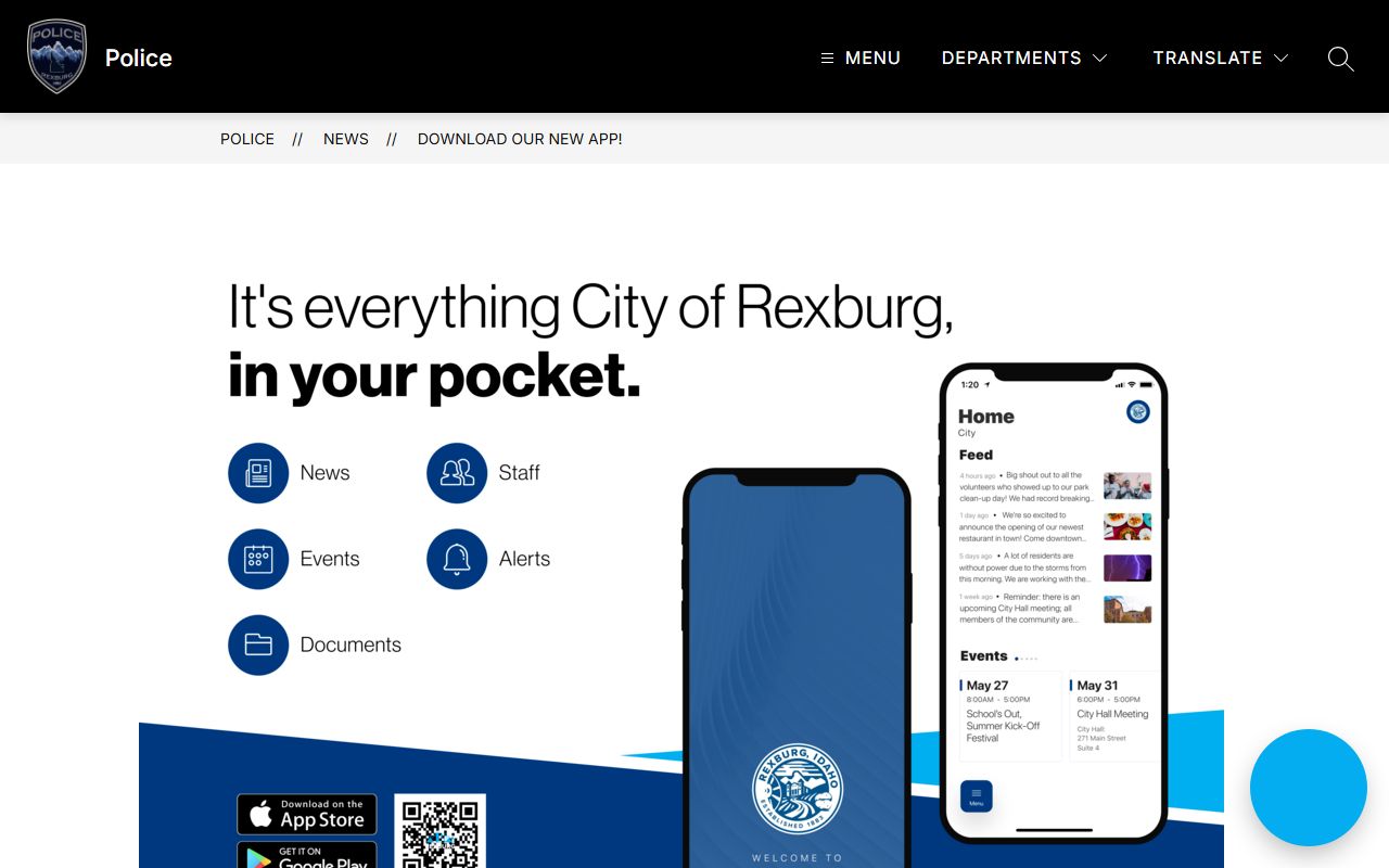 Madison County traffic court records Rexburg app announcement